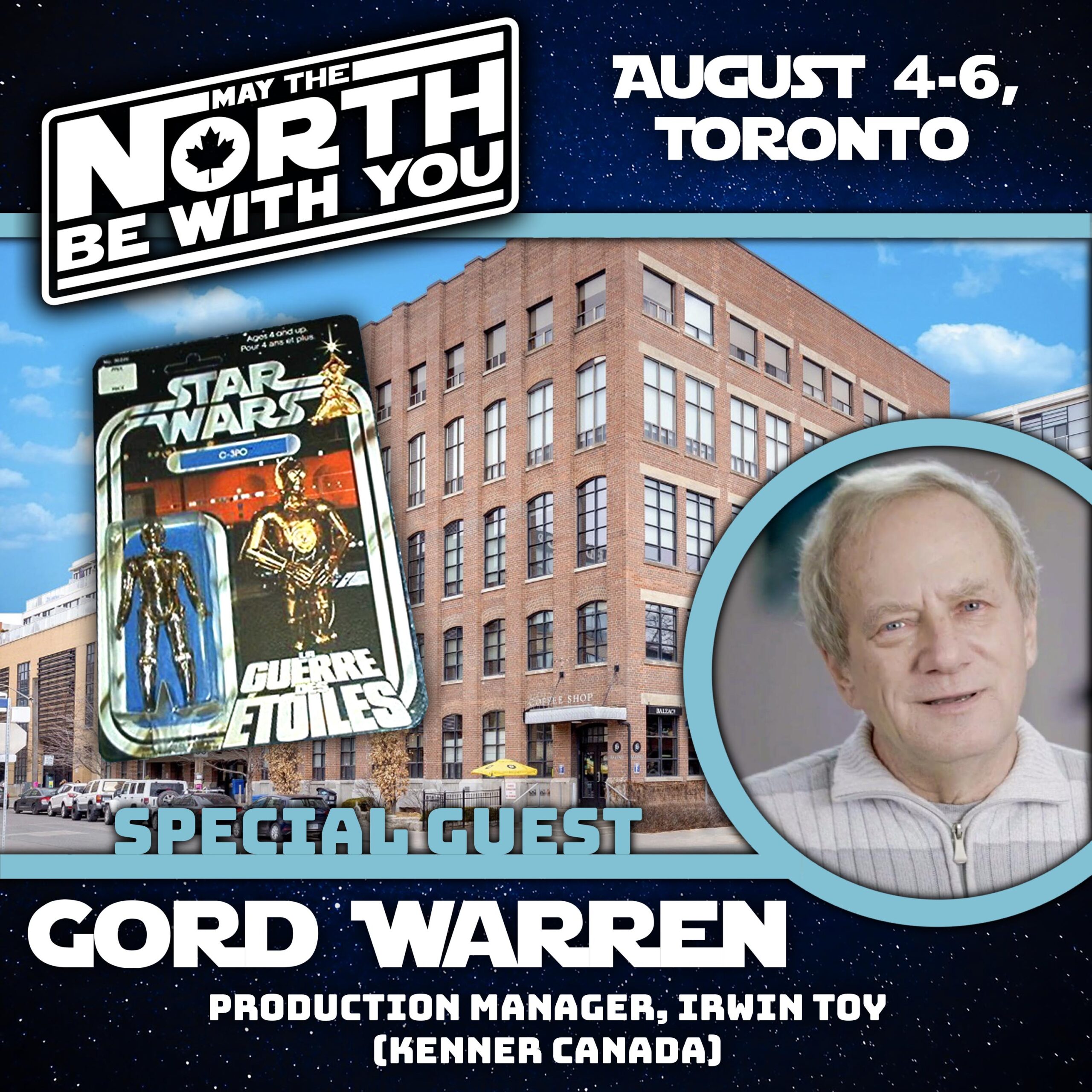 Guest Announcement: Gord Warren, Production Manager, Irwin Toy/Kenner Canada